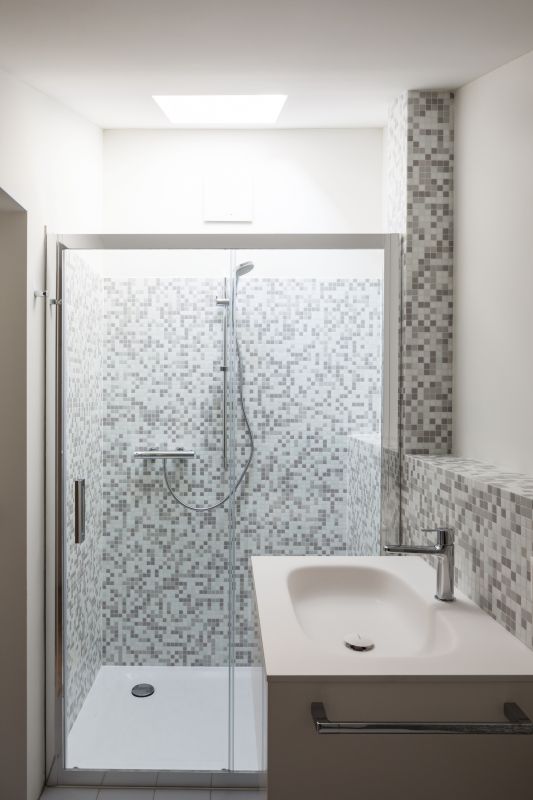 Contemporary Shower with Niche